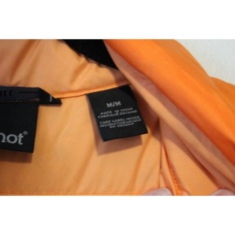 Marmot Jena Jacket Down Light 700 Fill Puffer Coat Orange Women's Medium H14327 - Picture 7 of 12